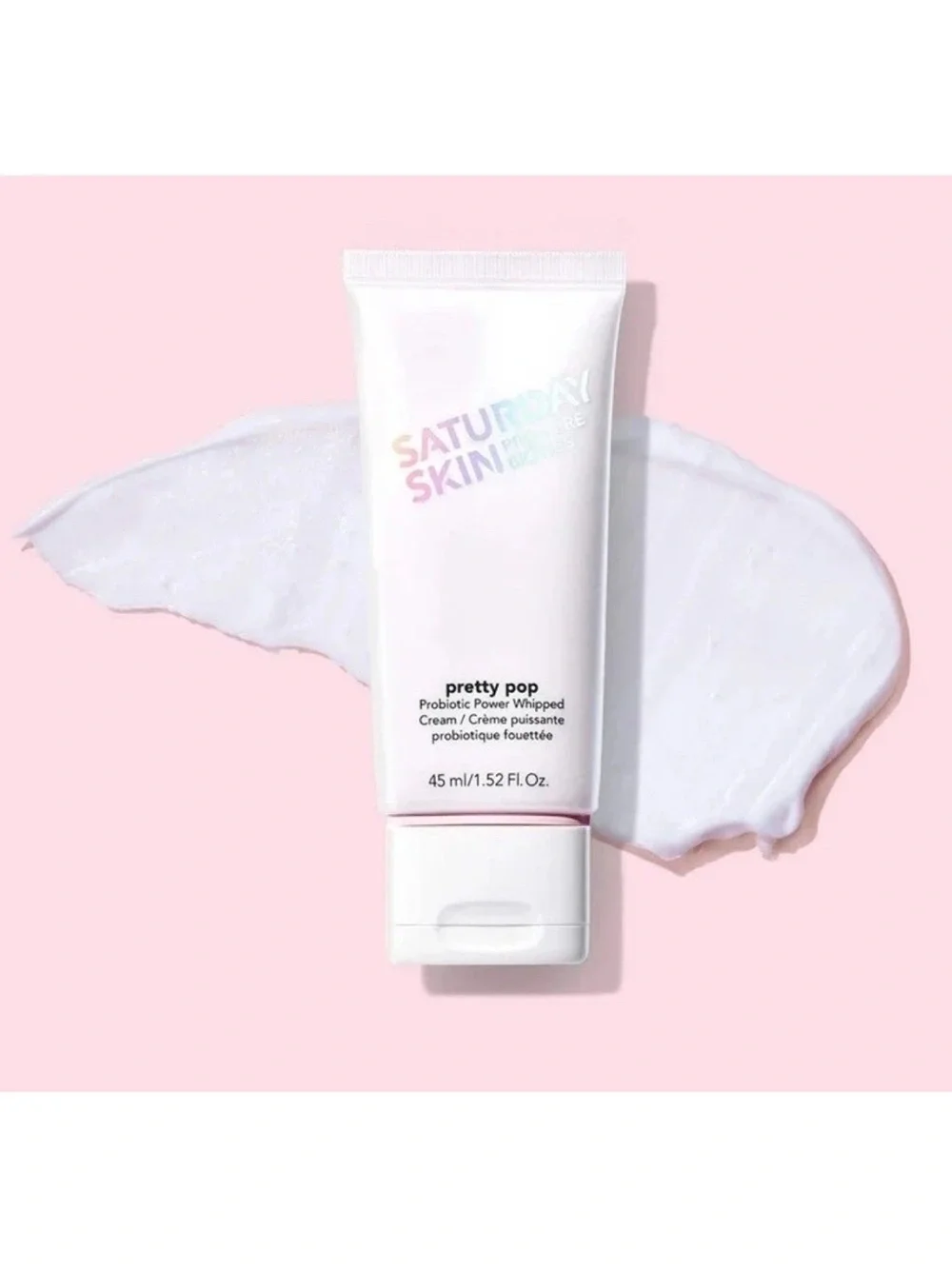 SATURDAY SKIN Pretty Pop Probiotic Power Whipped Cream 40mL/1.52 oz NEW in Box